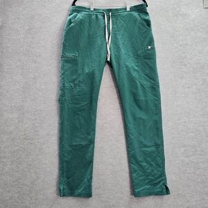 FIGS Women’s Hunter Green scrub Pants Medium